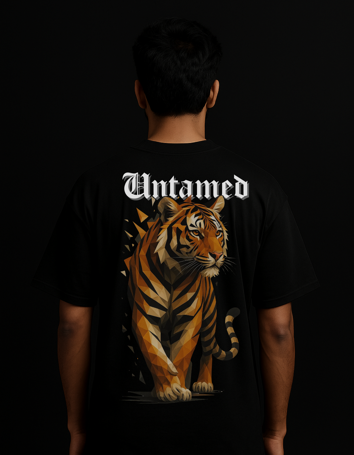 Rebelizzed UNTAMED (BACK PRINT) – Soft, Durable and Premium 100% Cotton T-Shirts for Men - REBELIZZED