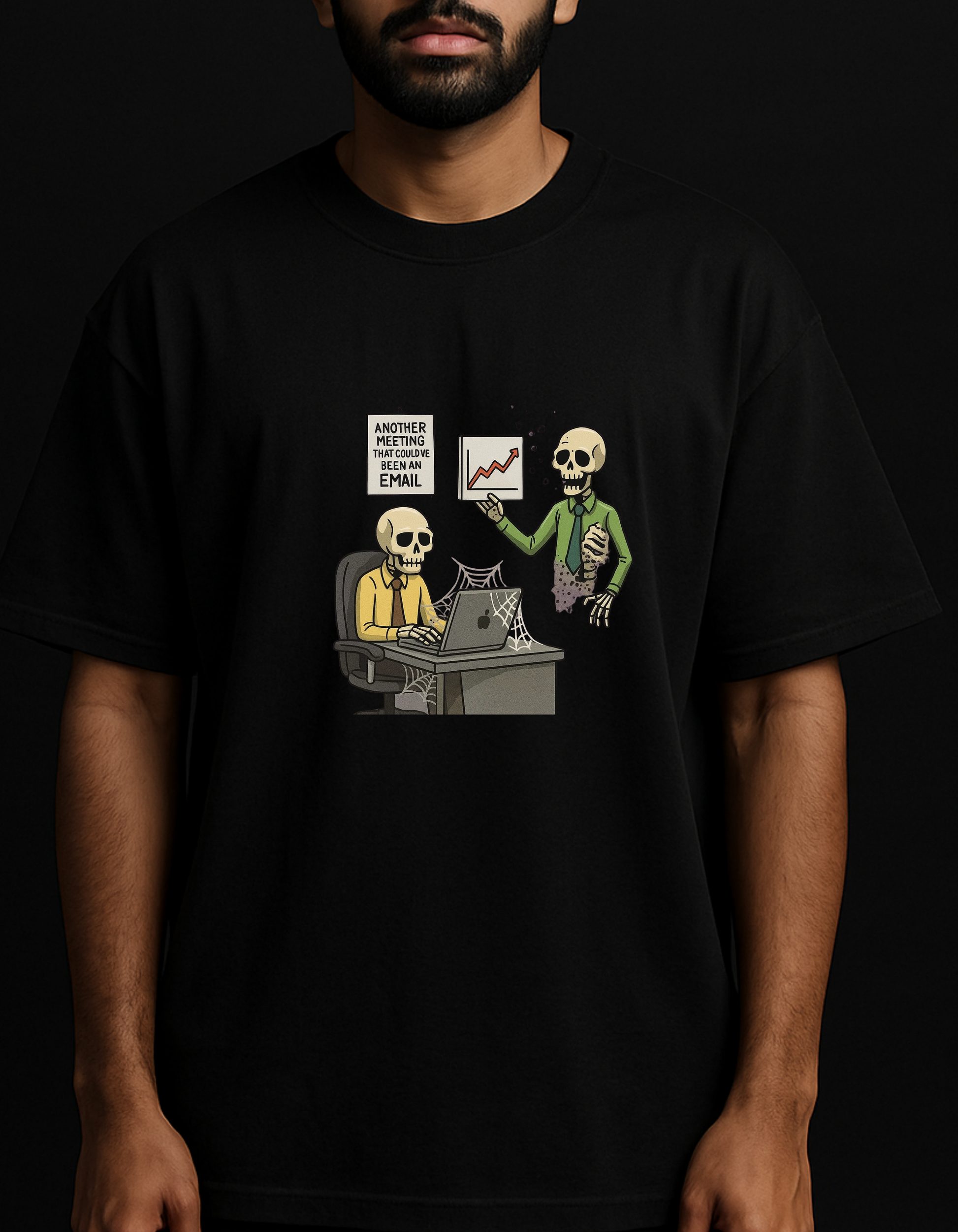 Rebelizzed MEETINGS UNLIMITED – Soft, Durable and Premium 100% Cotton T-Shirts for Men - REBELIZZED