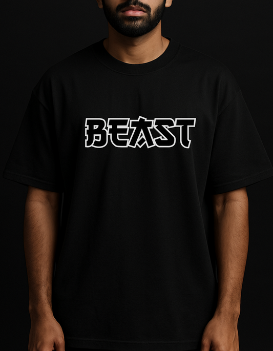 Rebelizzed BEAST Lion – Soft and Durable Streetwear - 100% Cotton T-Shirts for Men - REBELIZZED
