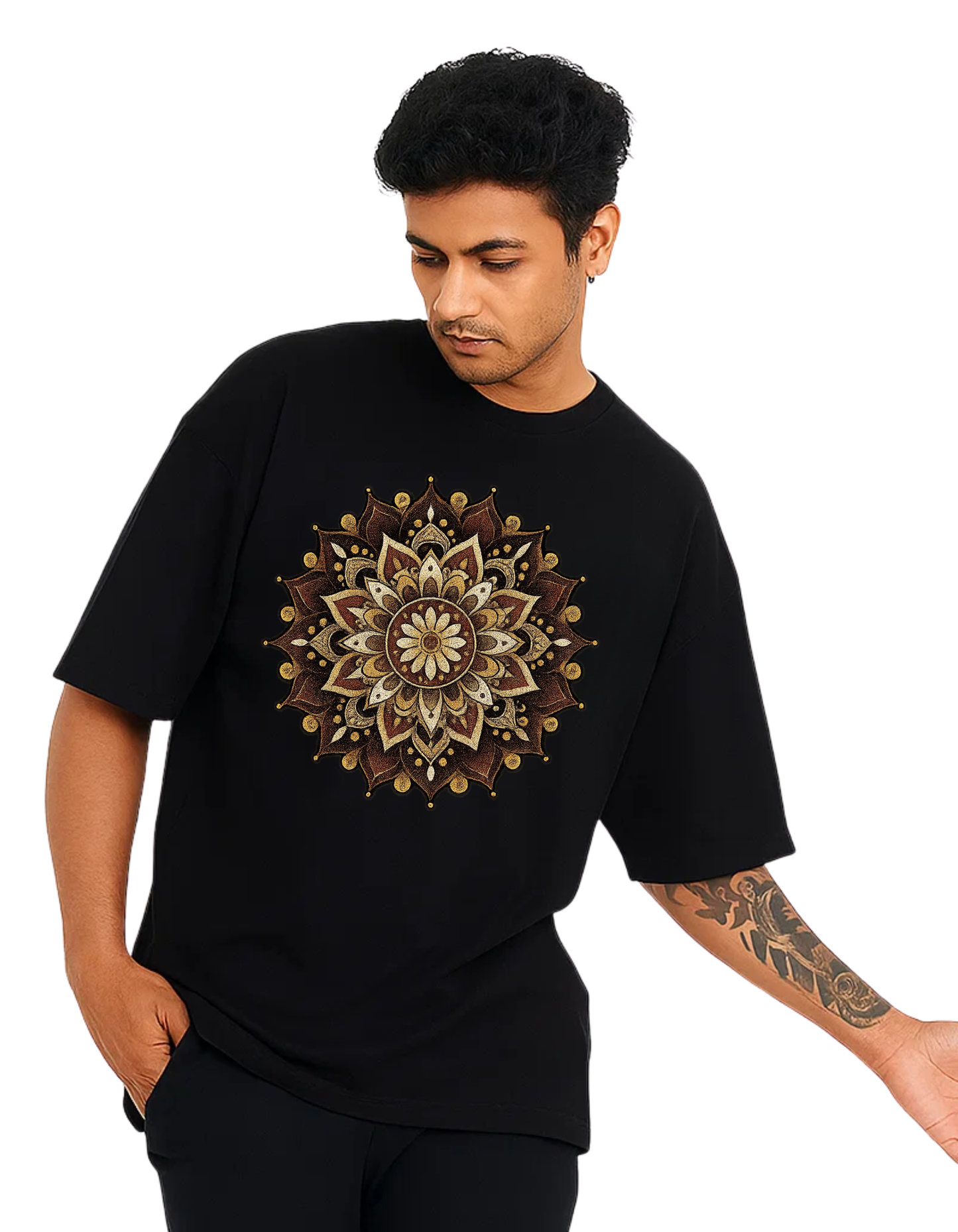 Rebelizzed Festival Vibe – Graphic Unisex Round Neck Cotton Tee -Rebel Radiance - REBELIZZED