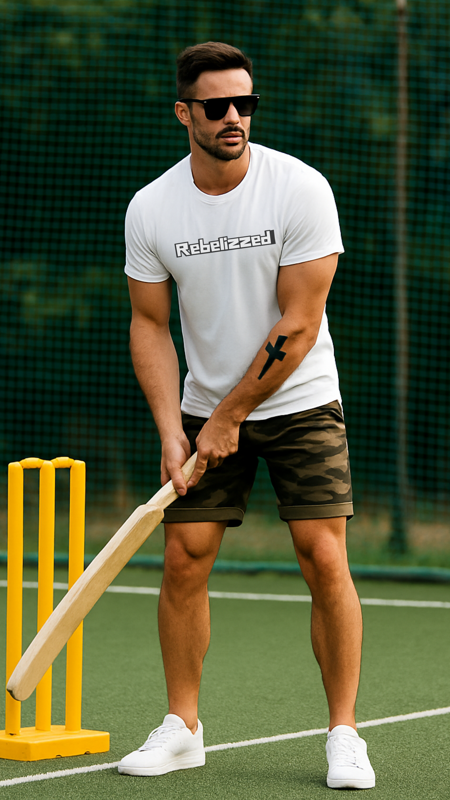 Rebelizzed Soft 100% Cotton Relaxed Fit tees for Casual hangouts, Fitness and Sports Activities - REBELIZZED