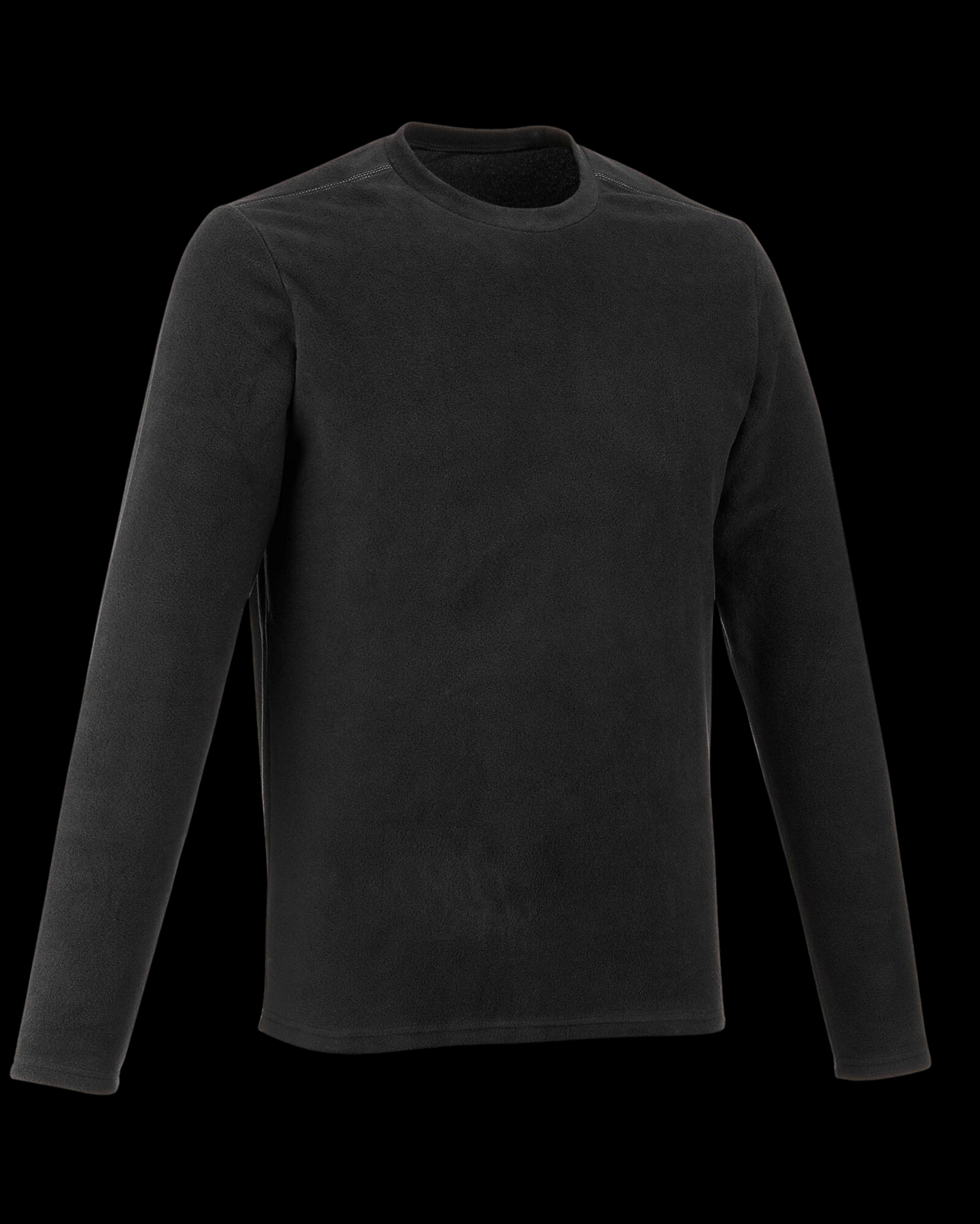 Rebelizzed Sweater Round Neck Plain Black for Men - REBELIZZED