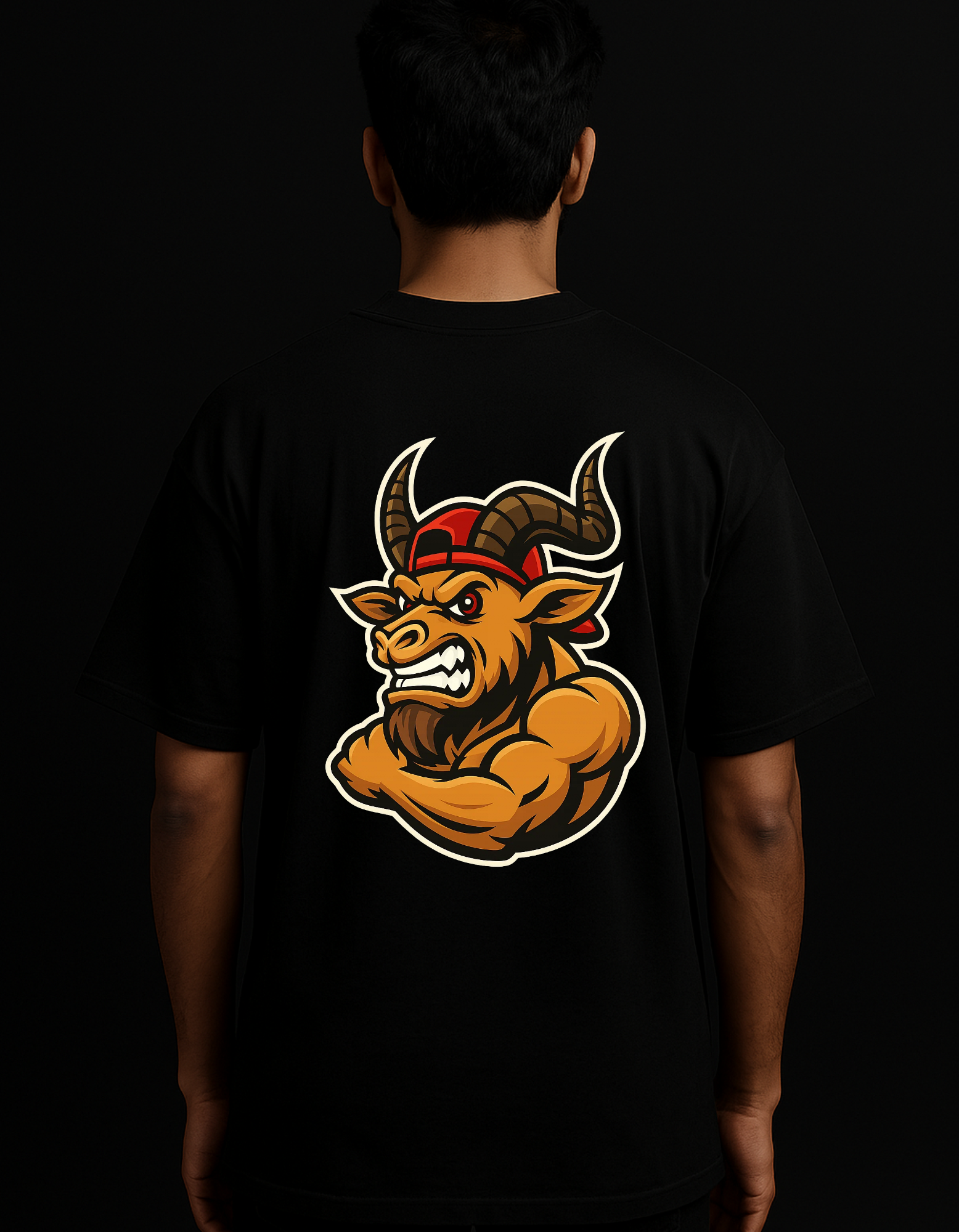 Rebelizzed GOAT – Soft, Breathable & Durable Streetwear - 100% Cotton T-Shirts for Men - REBELIZZED