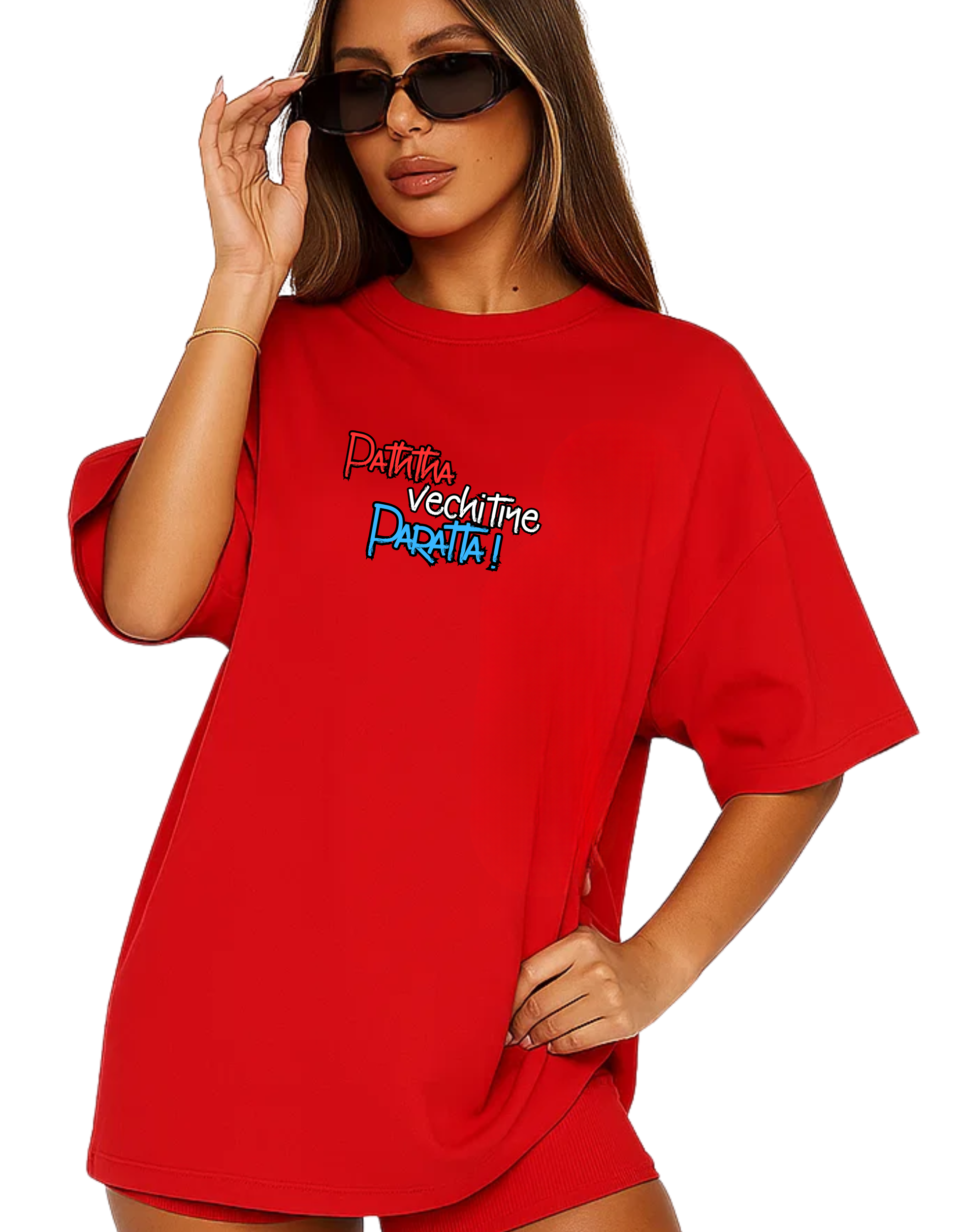Rebelizzed Festival Vibe – Graphic Unisex Round Neck Cotton Tee - Paththa vechitiye Paratta! - 1 - REBELIZZED