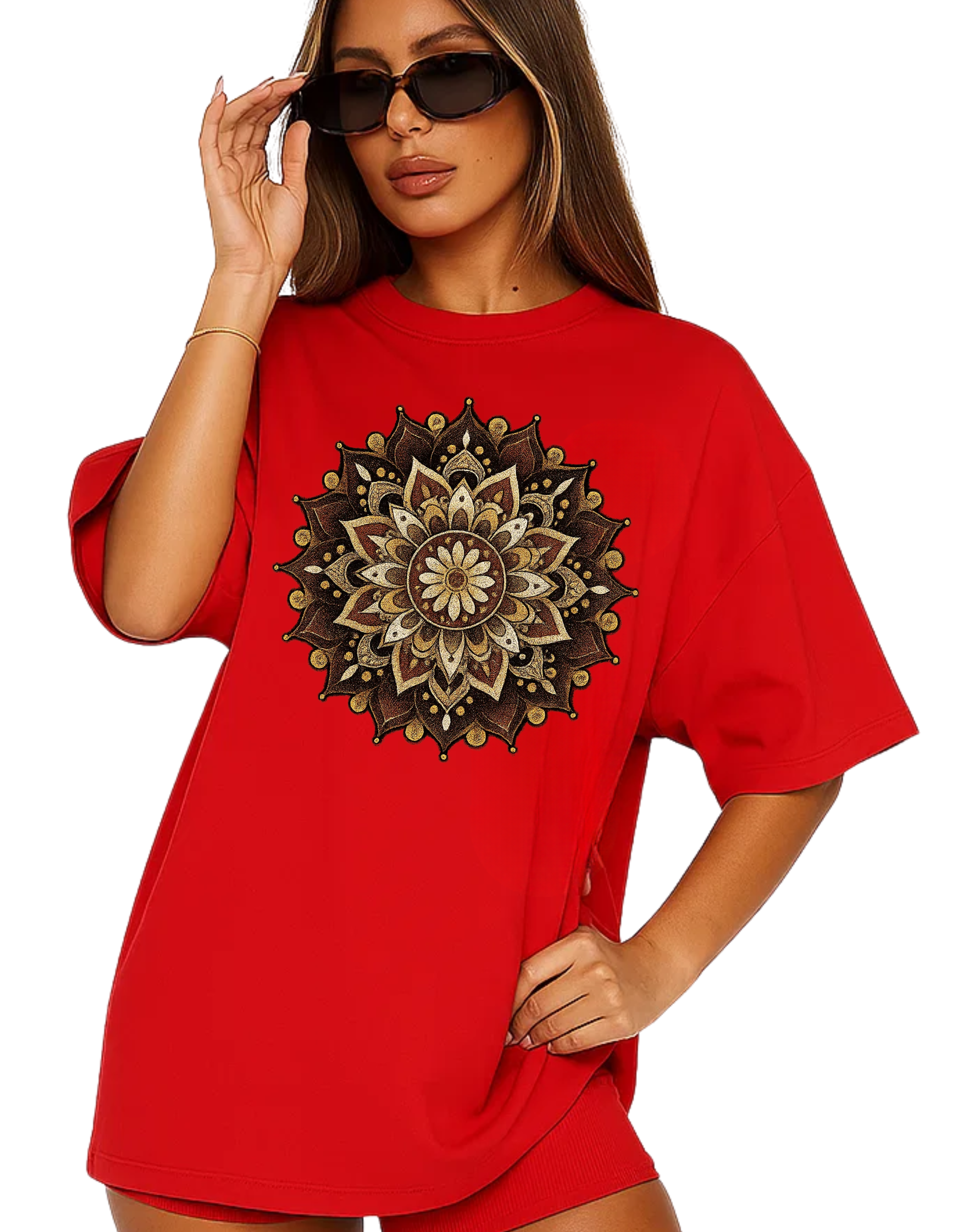 Rebelizzed Festival Vibe – Graphic Unisex Round Neck Cotton Tee -Rebel Radiance - REBELIZZED
