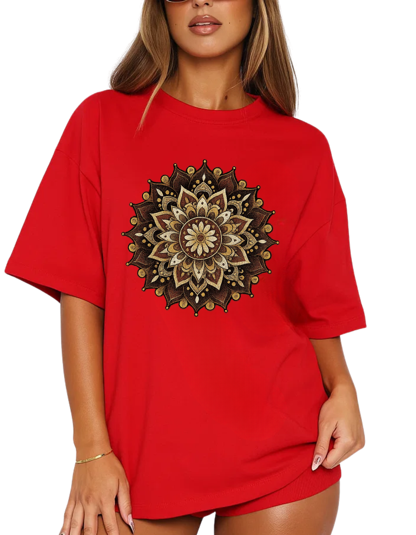 Rebelizzed Festival Vibe – Graphic Unisex Round Neck Cotton Tee -Rebel Radiance - REBELIZZED