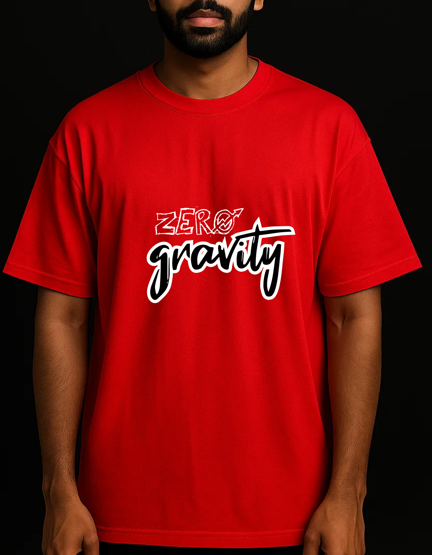 Rebelizzed ZERO GRAVITY (FRONT PRINT) – Soft, Durable and Premium 100% Cotton T-Shirts for Men - REBELIZZED