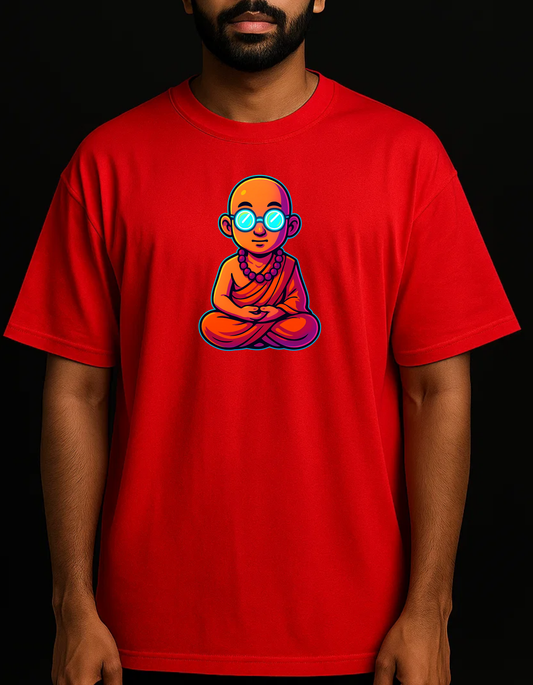 Rebelizzed MONK (Front) – Soft, Durable and Premium 100% Cotton T-Shirts for Men - REBELIZZED