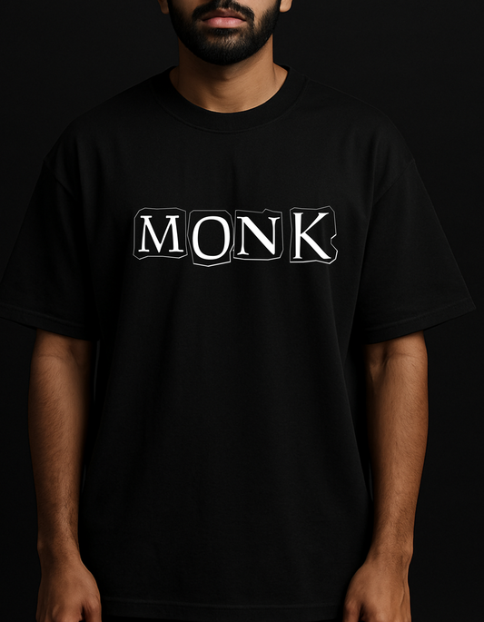 Rebelizzed MONK (BACK PRINT)– Soft, Durable and Premium 100% Cotton T-Shirts for Men - REBELIZZED