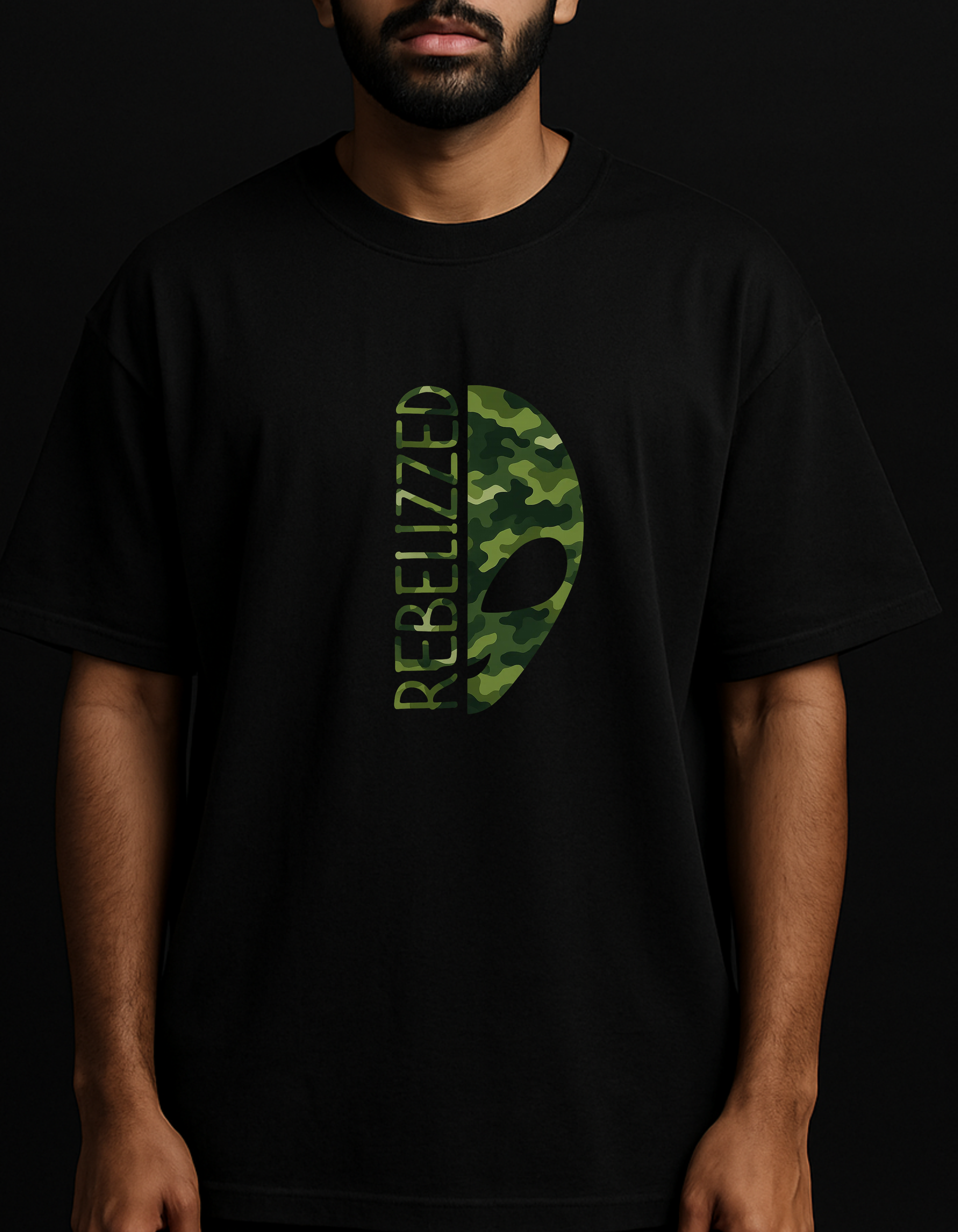 Rebelizzed CAMO – Soft, Durable and Premium 100% Cotton T-Shirts for Men
