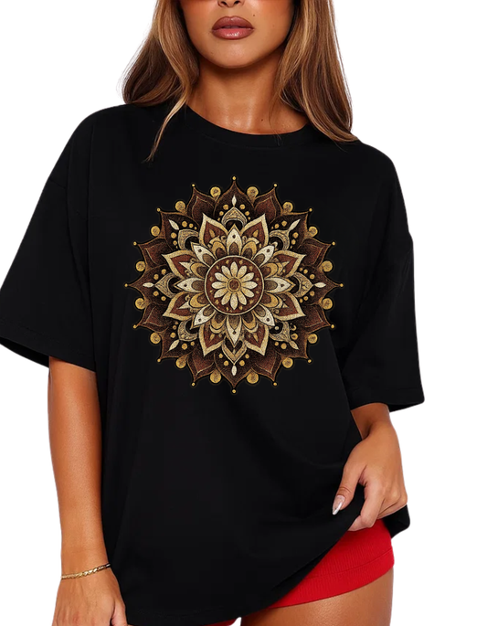 Rebelizzed Festival Vibe – Graphic Unisex Round Neck Cotton Tee -Rebel Radiance - REBELIZZED
