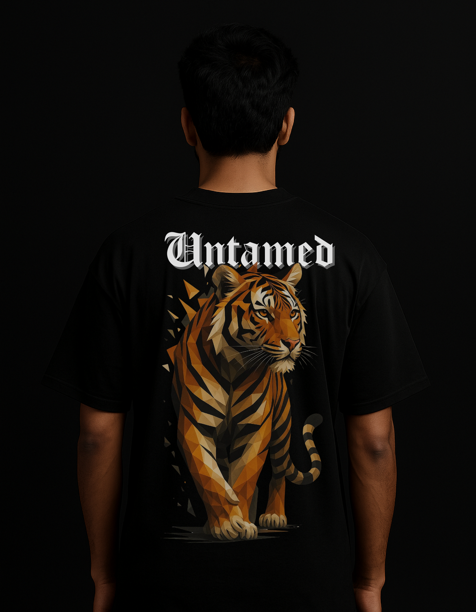 Rebelizzed UNTAMED (BACK PRINT) – Soft, Durable and Premium 100% Cotton T-Shirts for Men