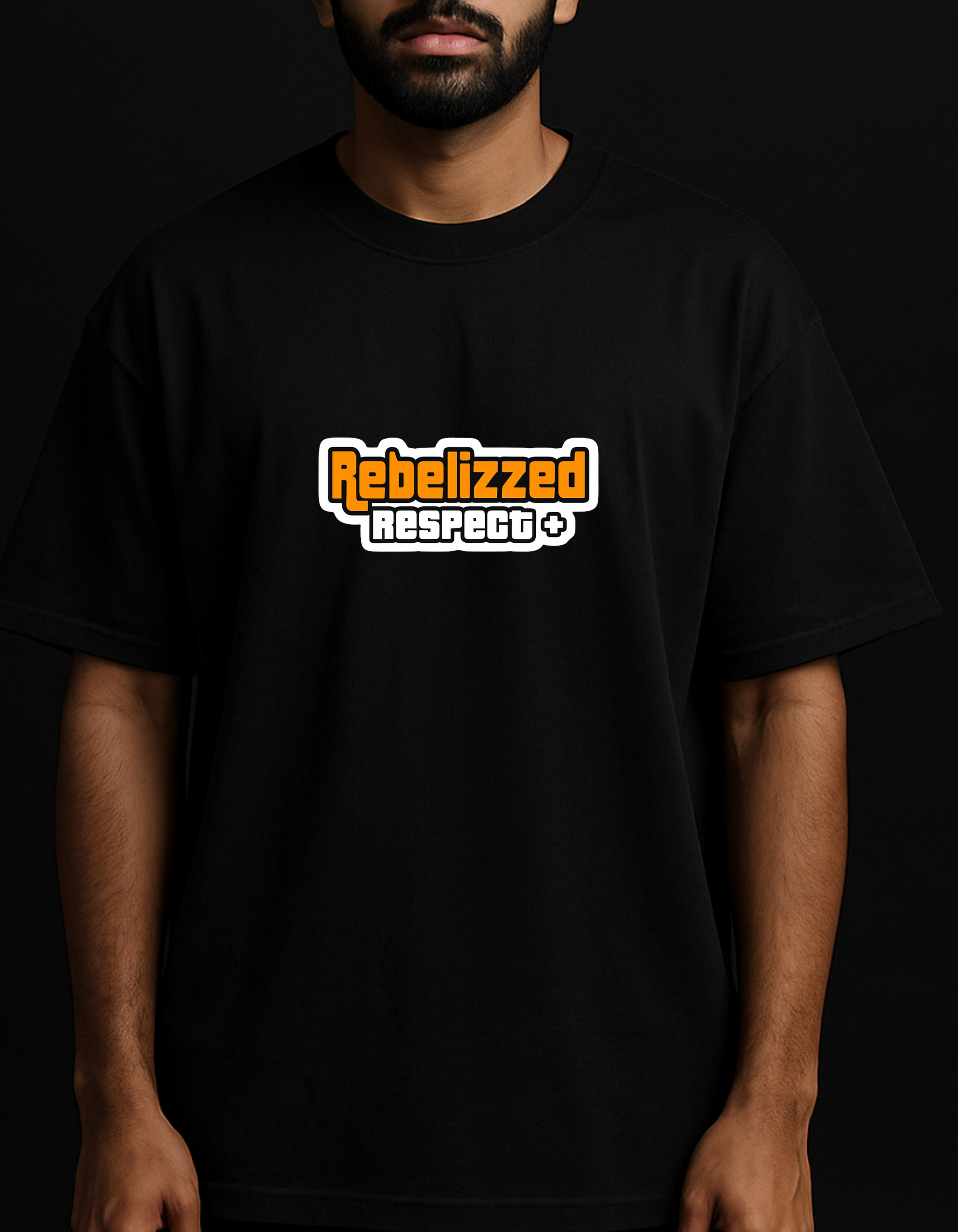 Rebelizzed RESPECT – Soft, Durable and Premium 100% Cotton T-Shirts for Men
