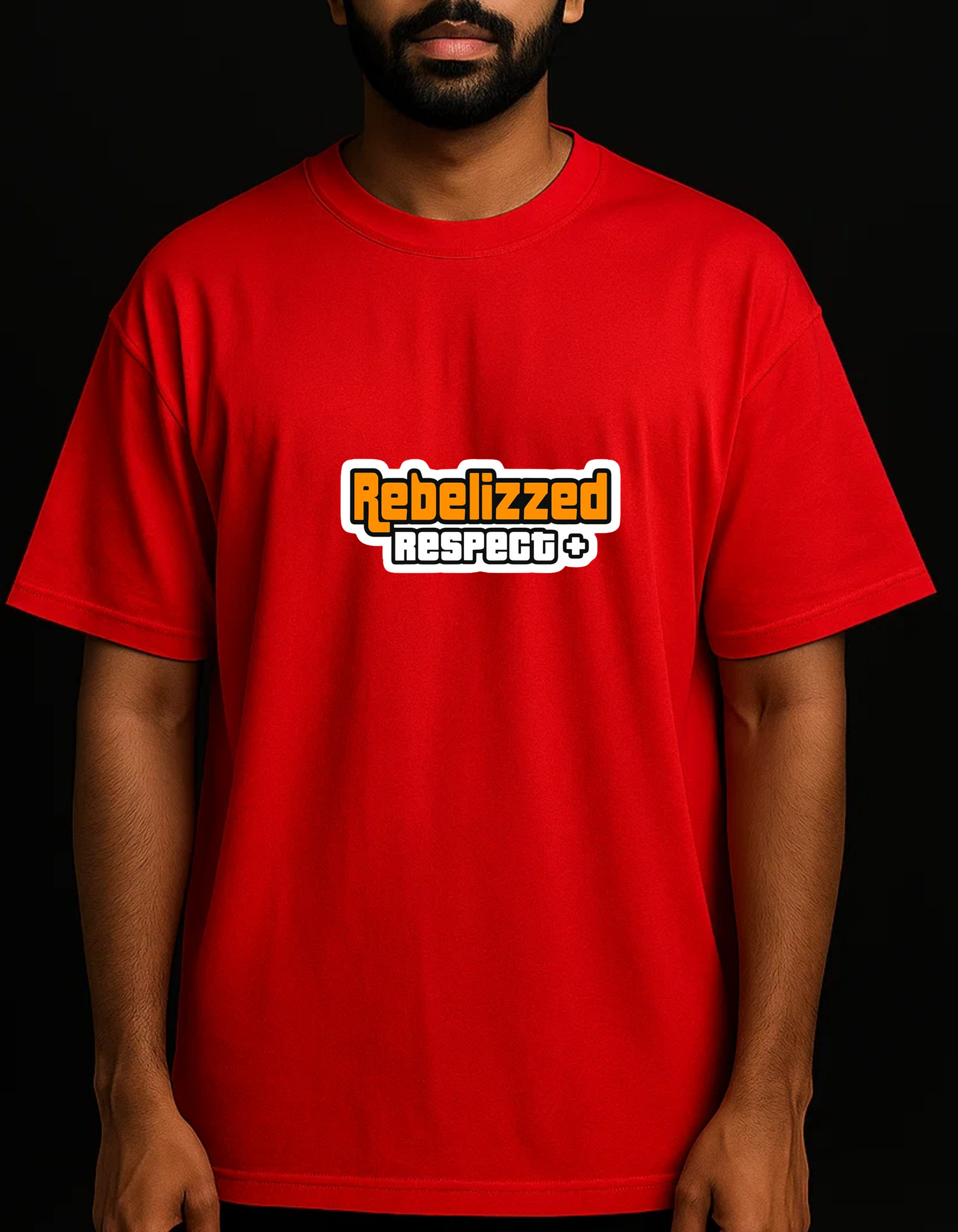 Rebelizzed RESPECT – Soft, Durable and Premium 100% Cotton T-Shirts for Men