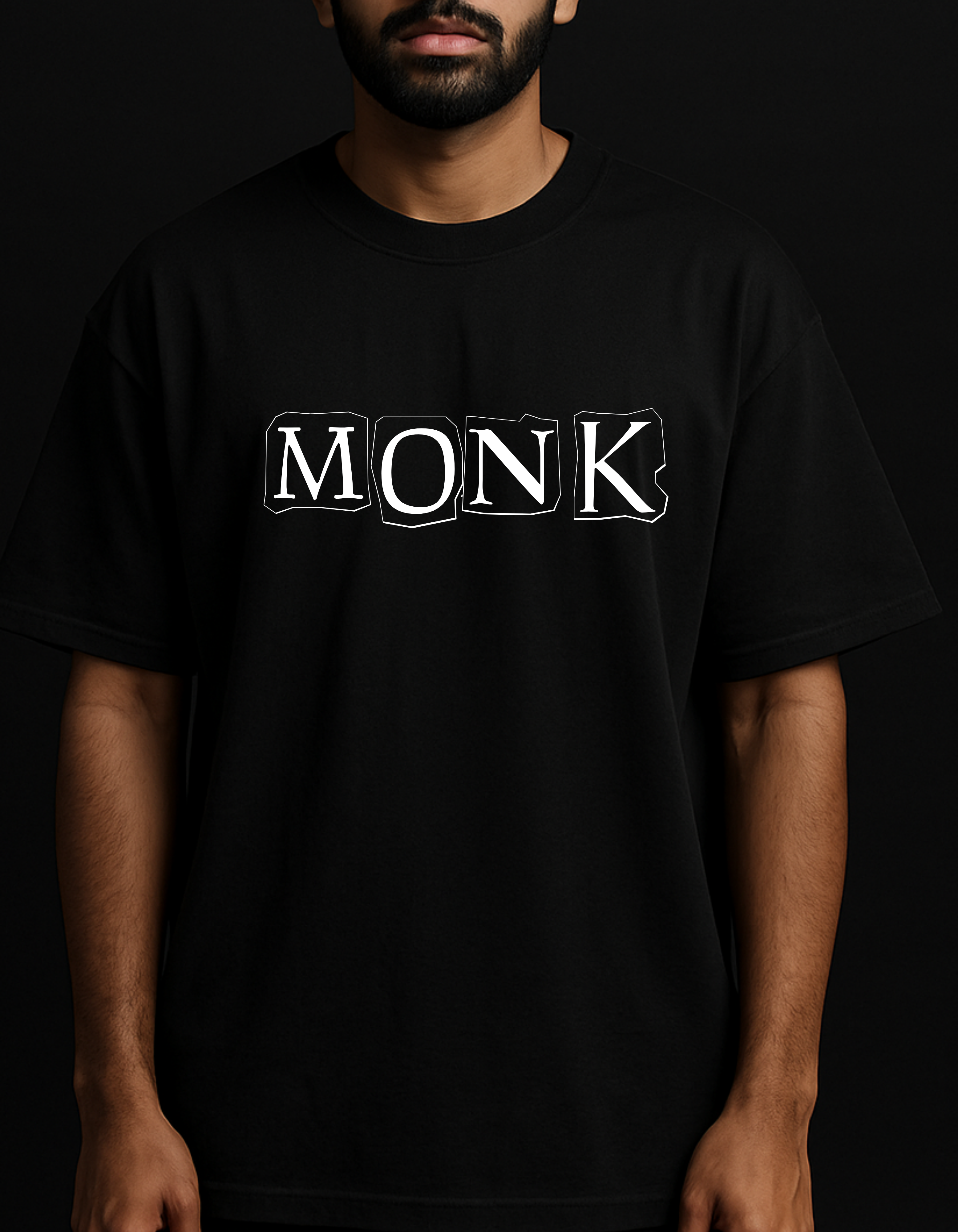 Rebelizzed MONK (BACK PRINT)– Soft, Durable and Premium 100% Cotton T-Shirts for Men
