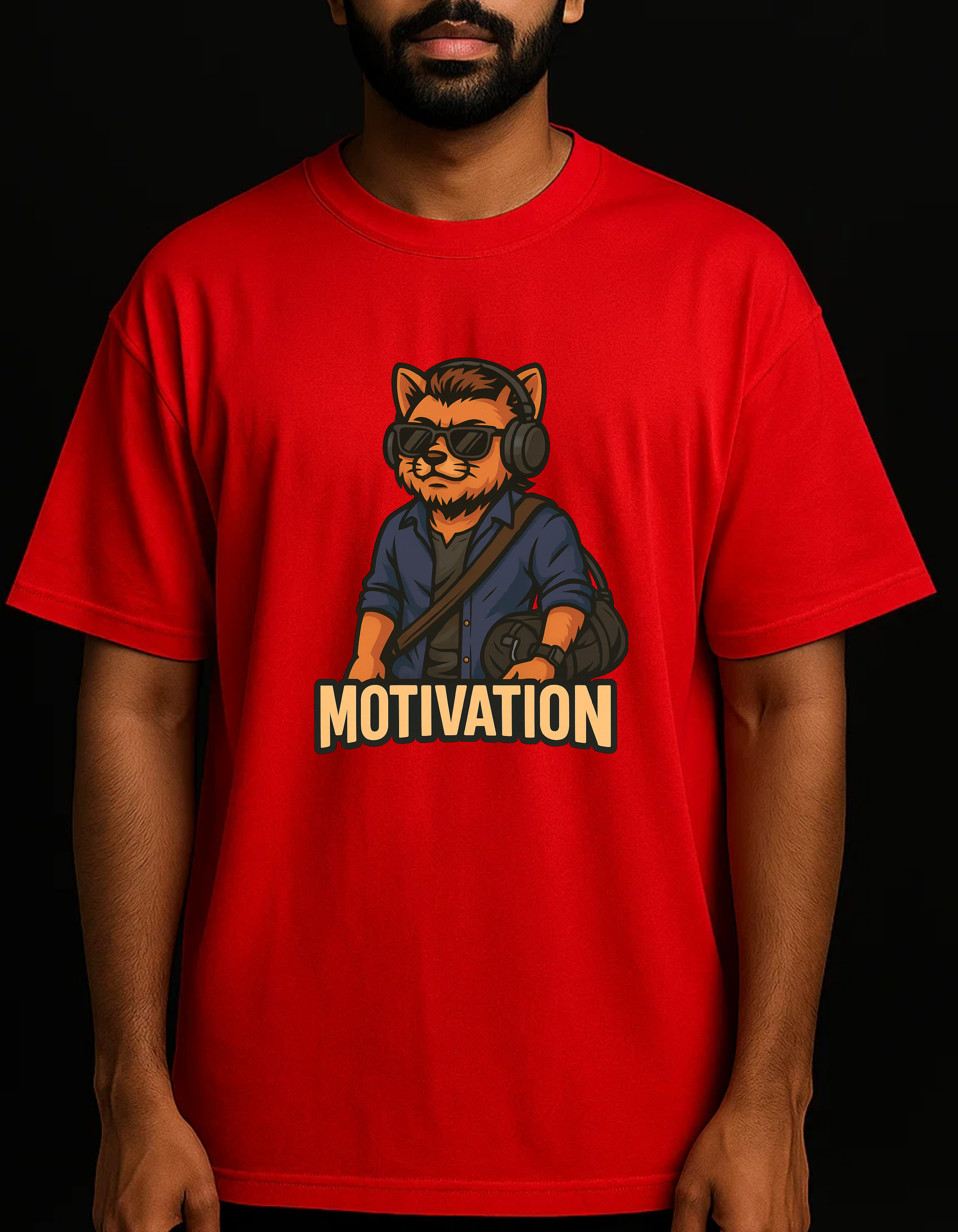 Rebelizzed MOTIVATION – Soft, Durable and Premium 100% Cotton T-Shirts for Men