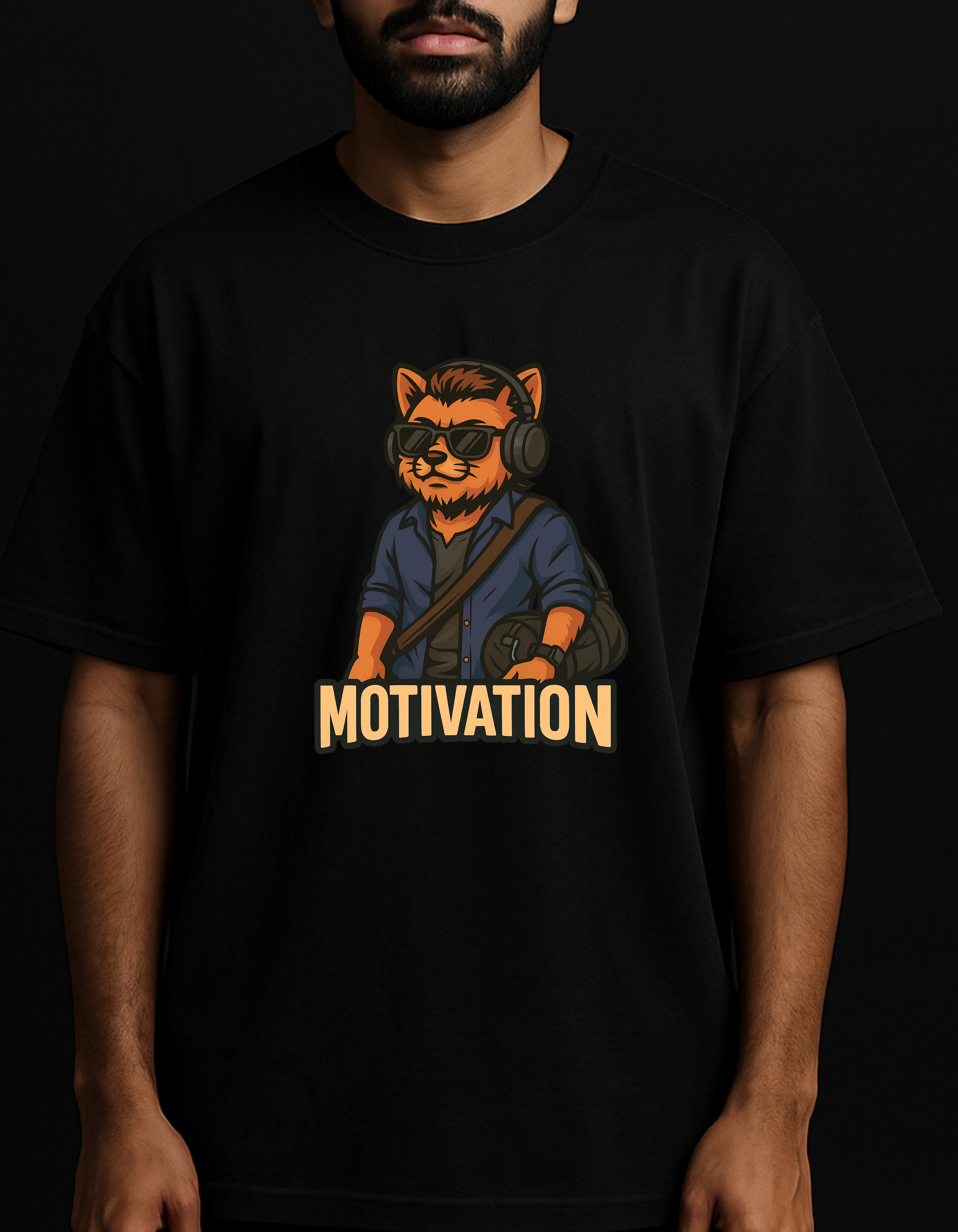 Rebelizzed MOTIVATION – Soft, Durable and Premium 100% Cotton T-Shirts for Men