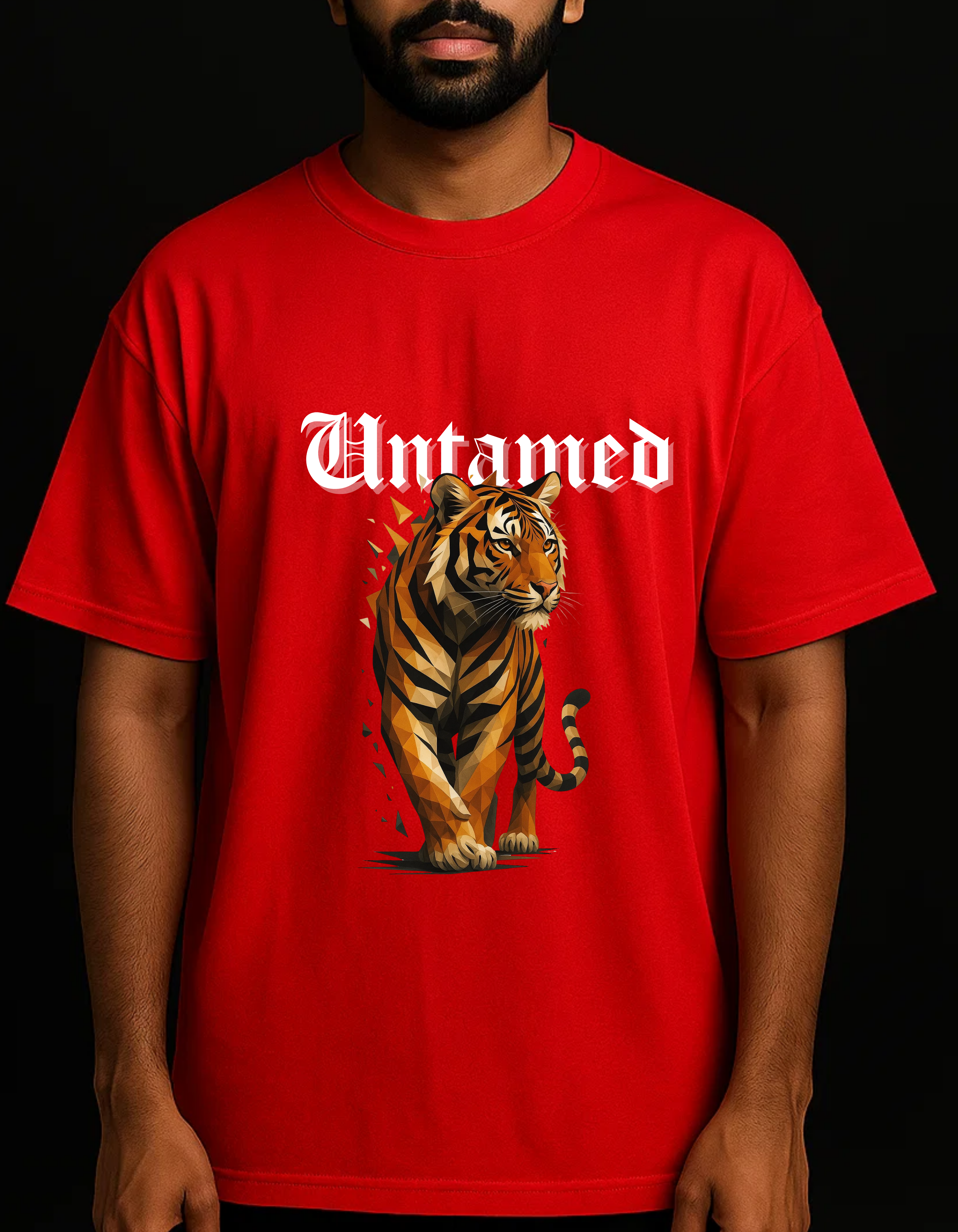 Rebelizzed UNTAMED (FRONT PRINT) – Soft, Durable and Premium 100% Cotton T-Shirts for Men