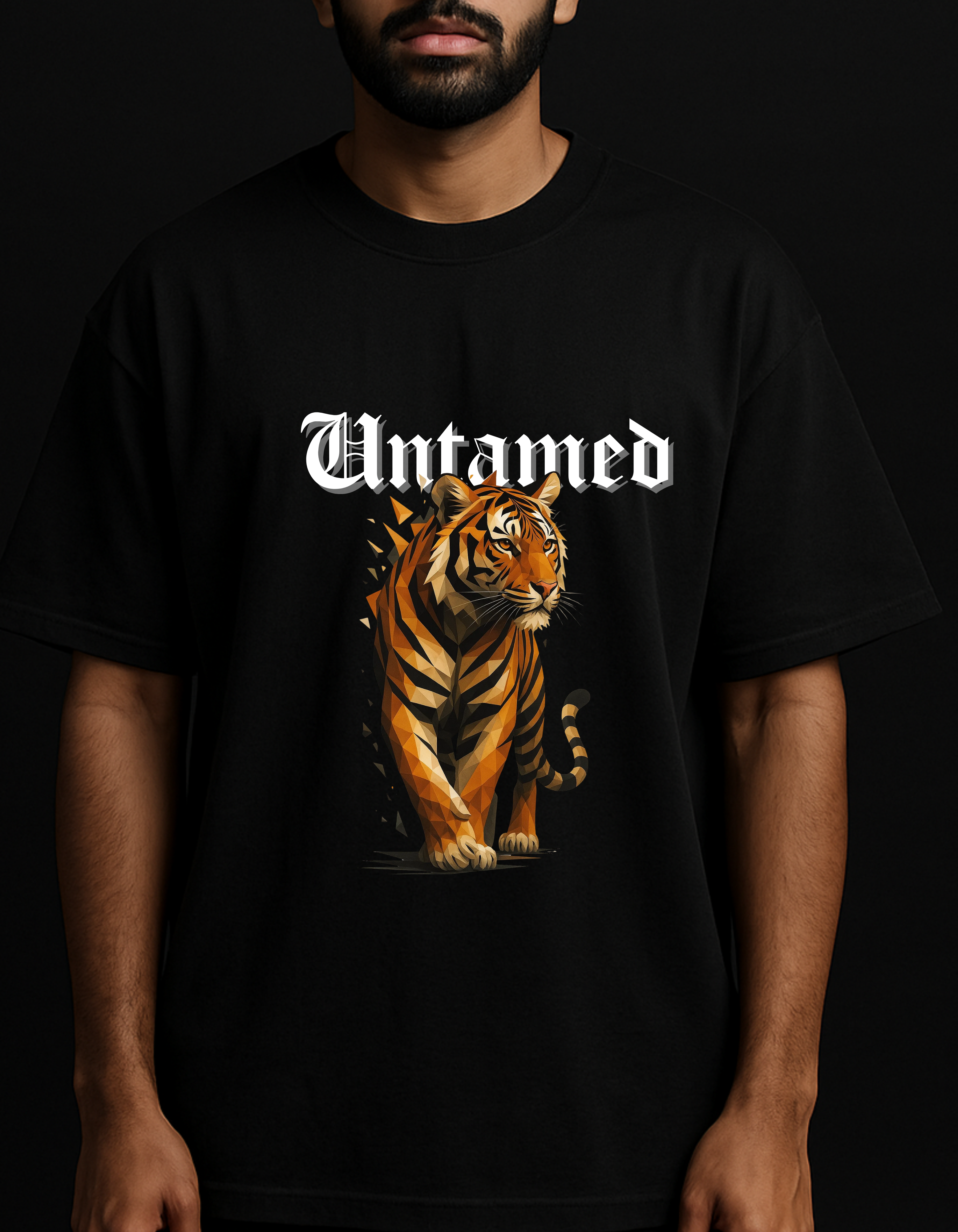 Rebelizzed UNTAMED (FRONT PRINT) – Soft, Durable and Premium 100% Cotton T-Shirts for Men