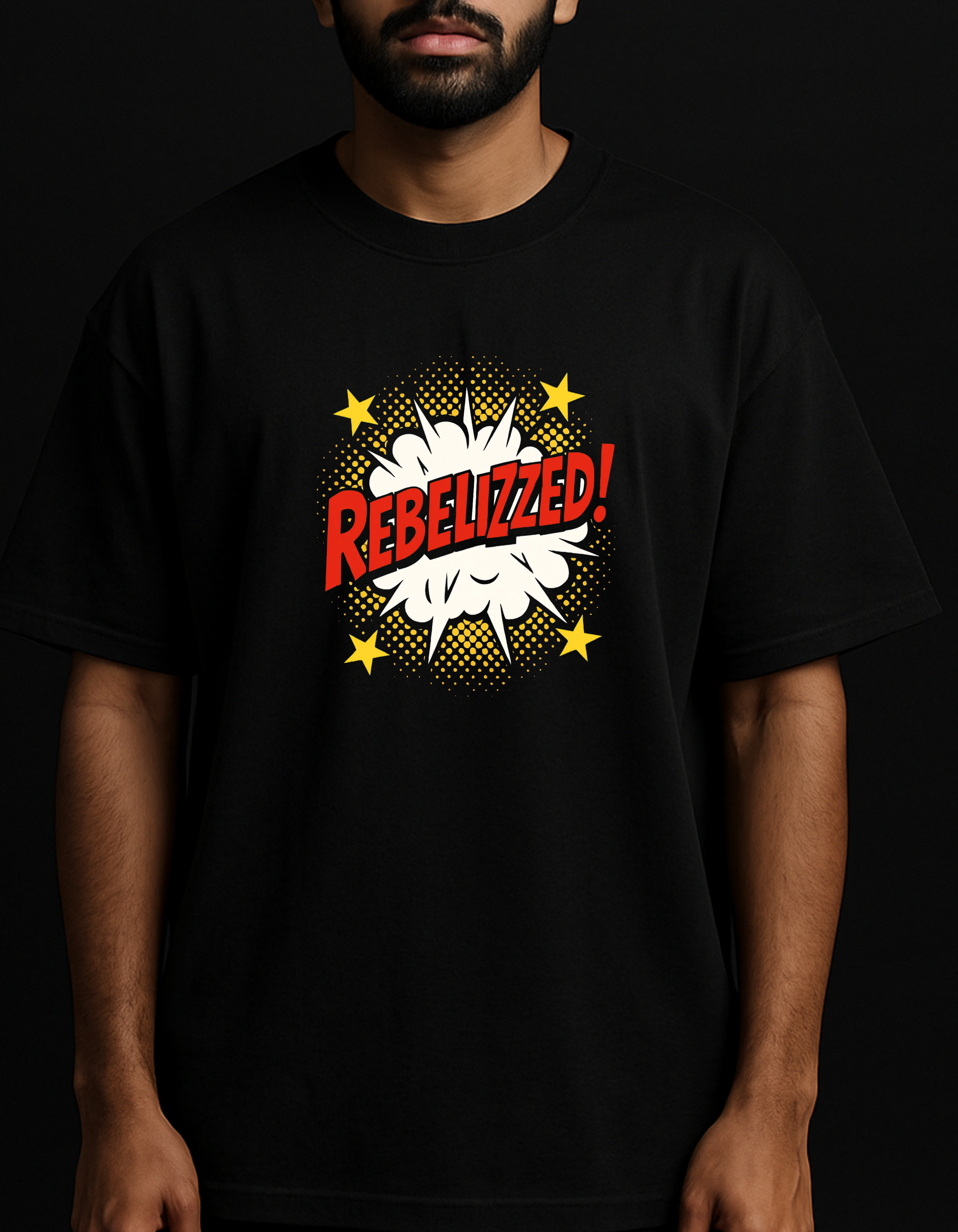 Rebelizzed EXPLOSION – Soft, Durable and Premium 100% Cotton T-Shirts for Men