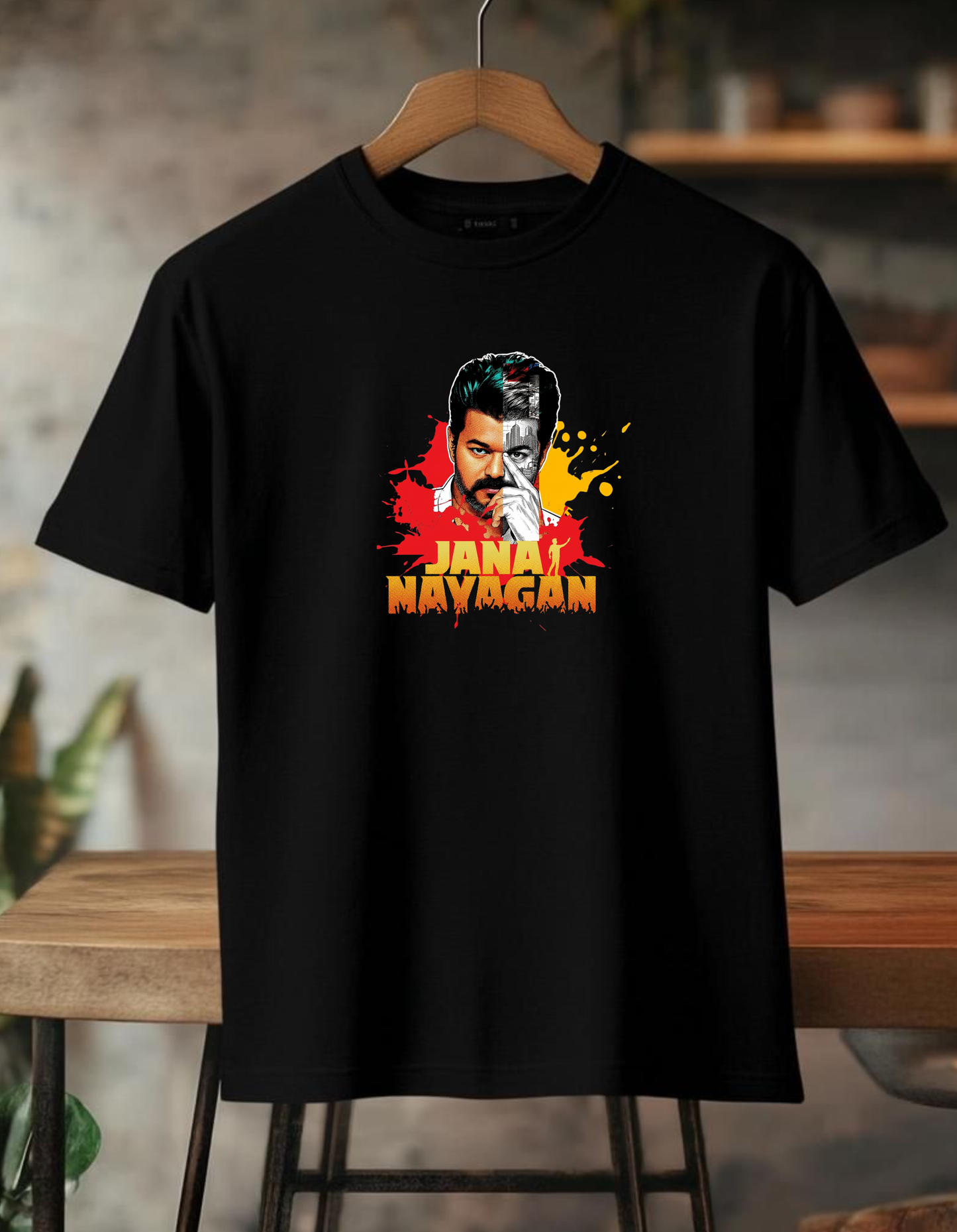 Rebelizzed Iconic Rebel edition - Thalapathy - JanaNayagan -Unisex tees (Oversized/Classic Fit)