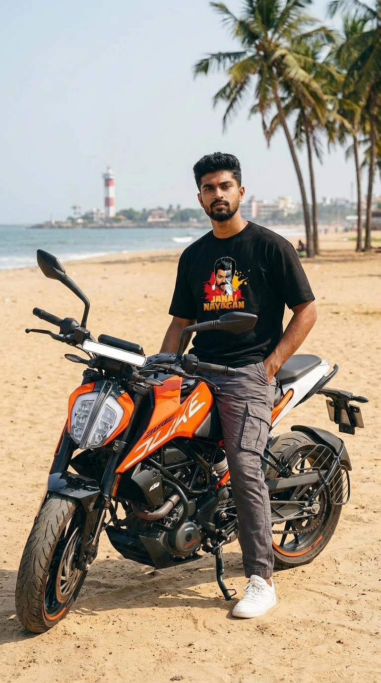 Rebelizzed Iconic Rebel edition - Thalapathy - JanaNayagan -Unisex tees (Oversized/Classic Fit)